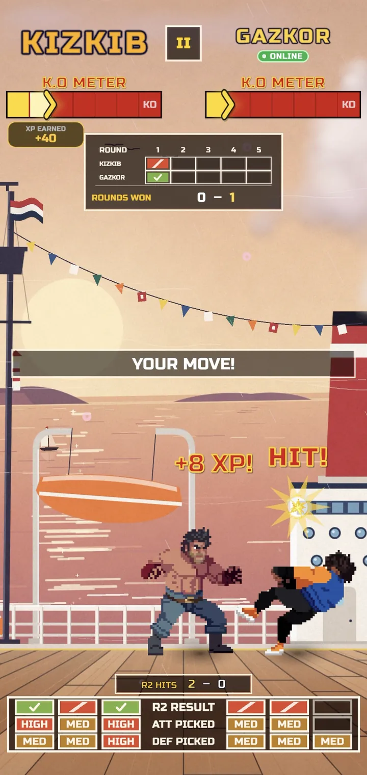 XP pops up on every hit